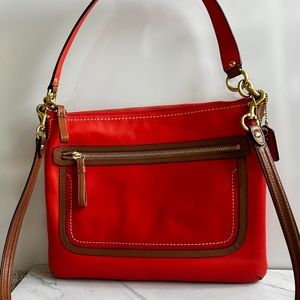 Coach Poppy Colorblock Perri Hippie Crossbody 22432